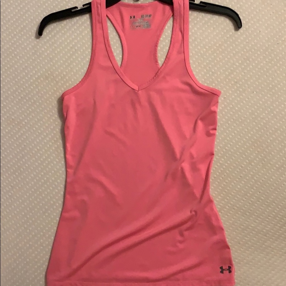under armour workout fitted tank